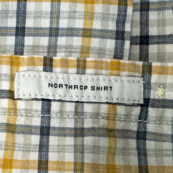 GOODFELLOW Shirts Men's L/XL Gray Yellow Multicolor Button Down Striped Bundle - Picture 15 of 16